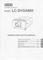 Icon of LC-SVGA860 Owners Manual